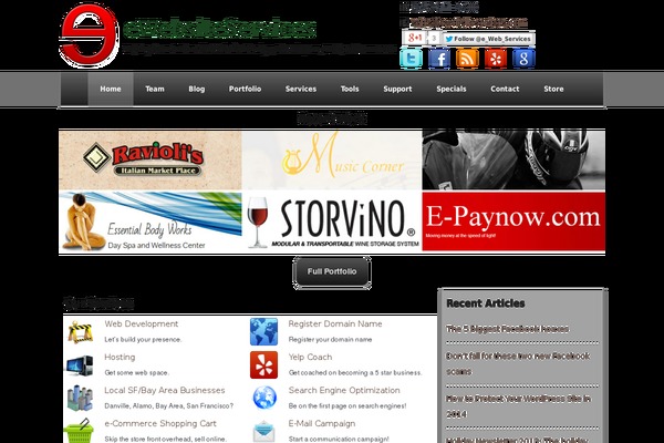 Pilot Fish theme site design template sample