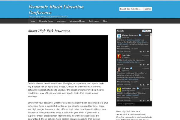 Newszine theme site design template sample