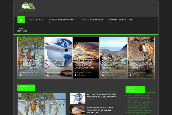First Mag theme site design template sample