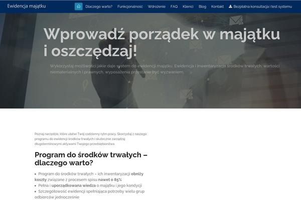 Startit theme site design template sample