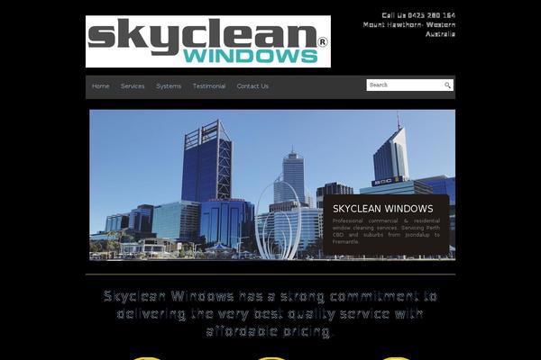 BlackBird theme site design template sample