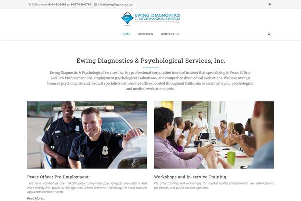 Howes-child theme site design template sample