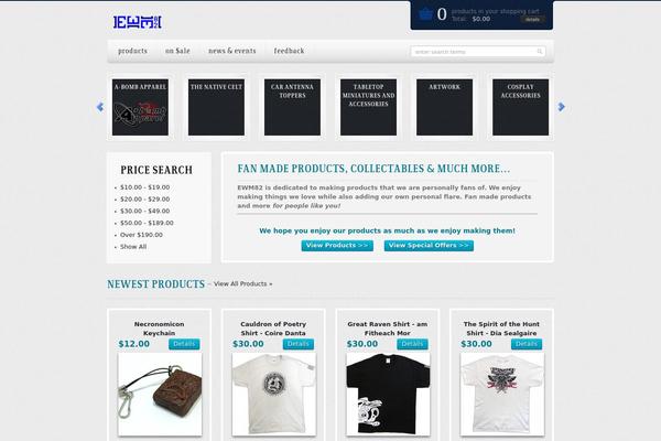 Mazine theme site design template sample