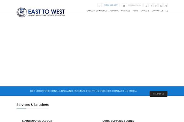 Construction-child theme site design template sample