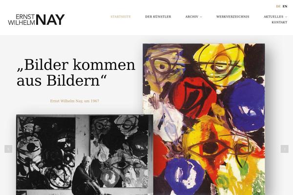 Arte theme site design template sample