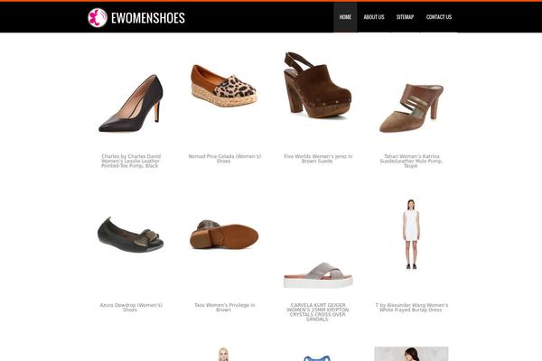 Starter theme site design template sample