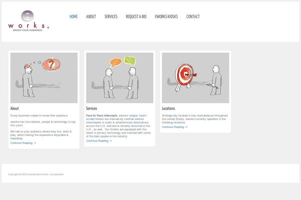 Shaken Grid Premium theme site design template sample