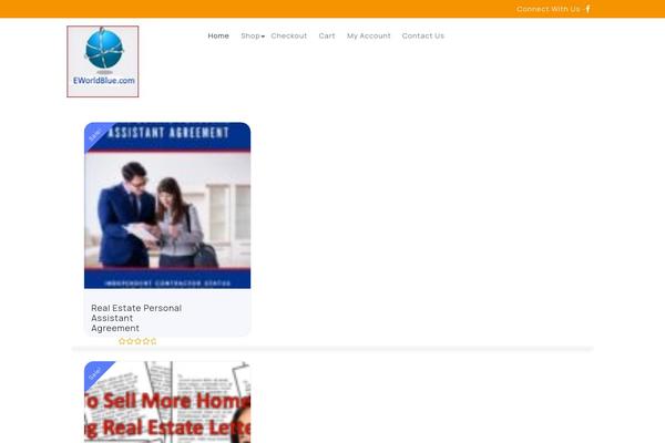 Site using Woo-checkout-for-digital-goods plugin