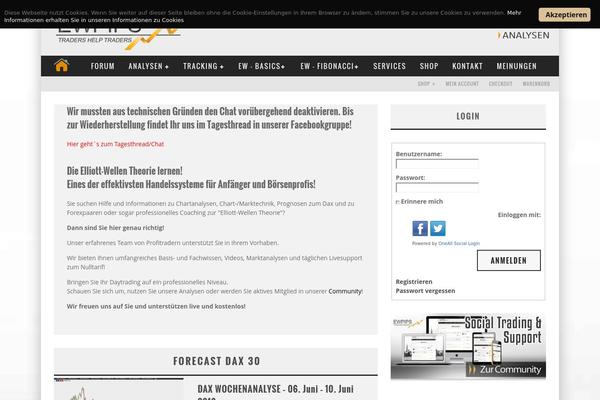 Valenti theme site design template sample