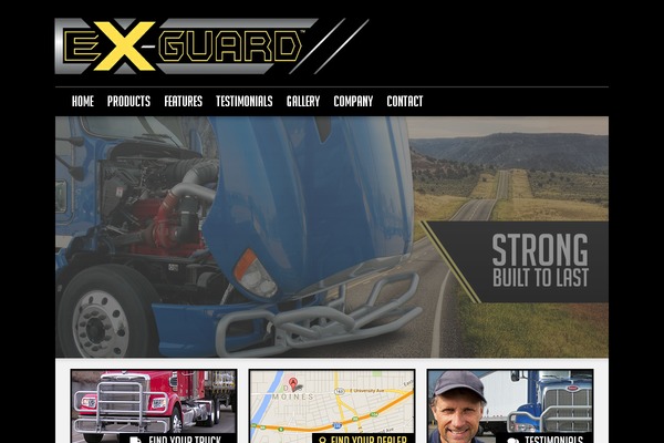 ex-guard.com site used Ultimate-theme