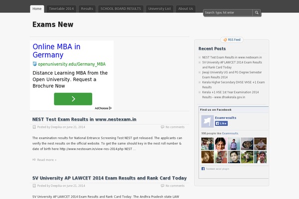 zBench theme site design template sample