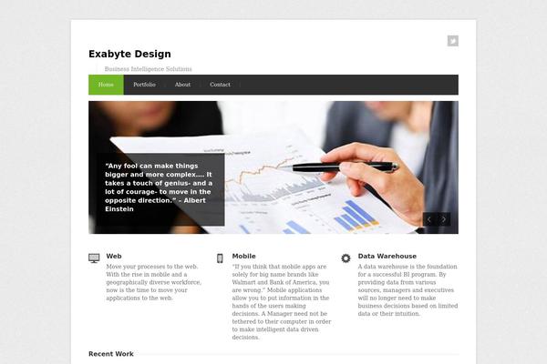 Centum theme site design template sample