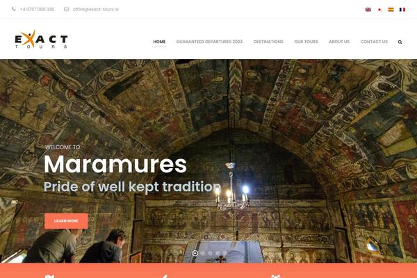 Site using Tourmaster plugin