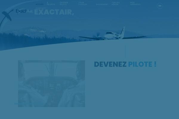 exactair.ca site used Exactair
