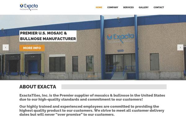 Bodega theme site design template sample