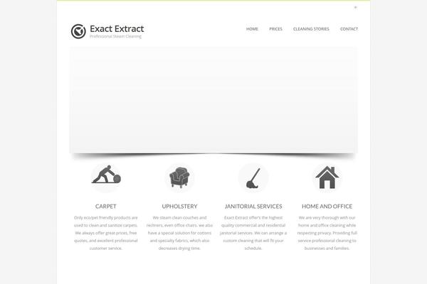 Terra theme site design template sample