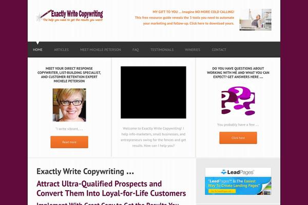 Agency Pro theme site design template sample