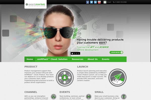 Site using WPFront Scroll Top plugin