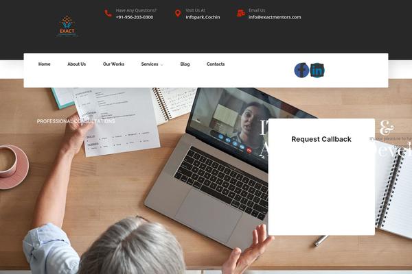 Maxbizz theme site design template sample