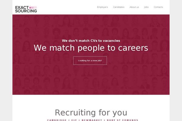 exactsourcing.com site used Exactsourcing