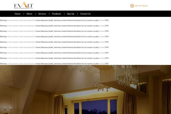 Site using WP Contact Slider plugin