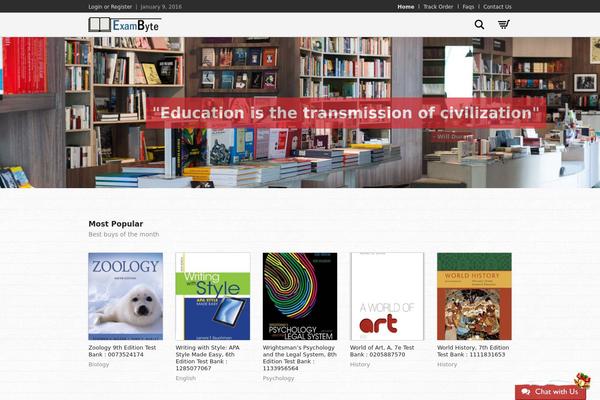 Aurum website example screenshot