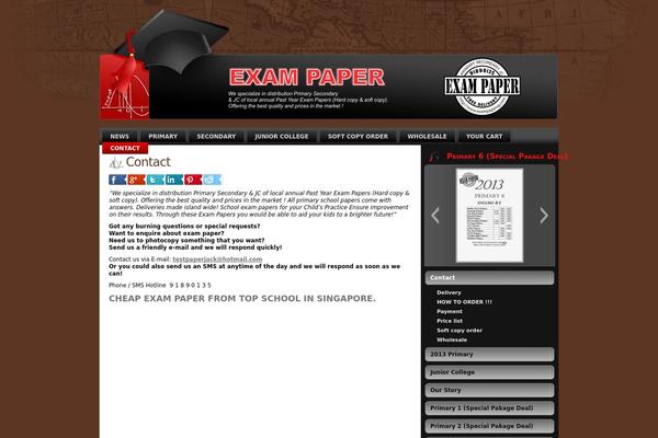 exampapersg.com site used Education_wp_theme