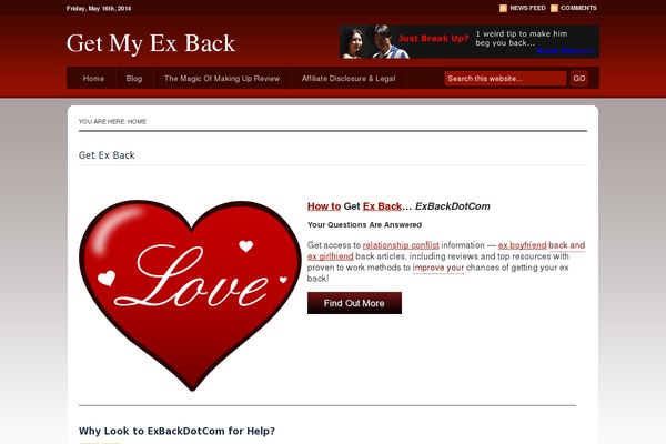 MagXP theme site design template sample