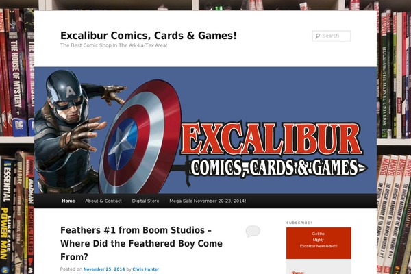 excaliburccg.com site used Magazine