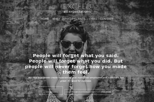 exceedallexpectations.org.uk site used Salient