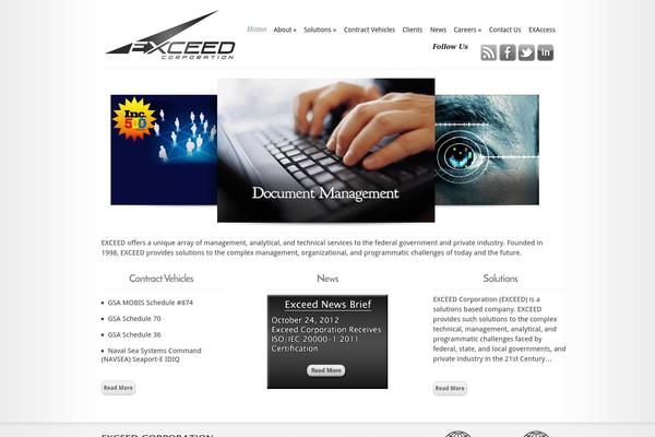 Modest theme site design template sample