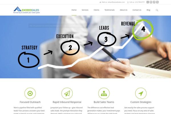 i-excel theme site design template sample