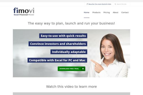 Downtown theme site design template sample