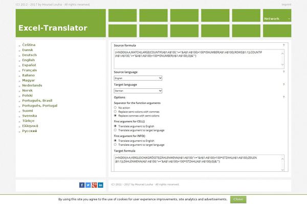 Site using Cyclone Slider plugin