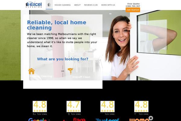 Excel theme site design template sample