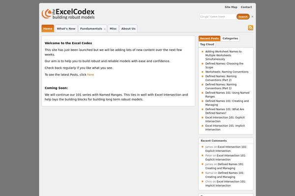 Suffusion theme site design template sample