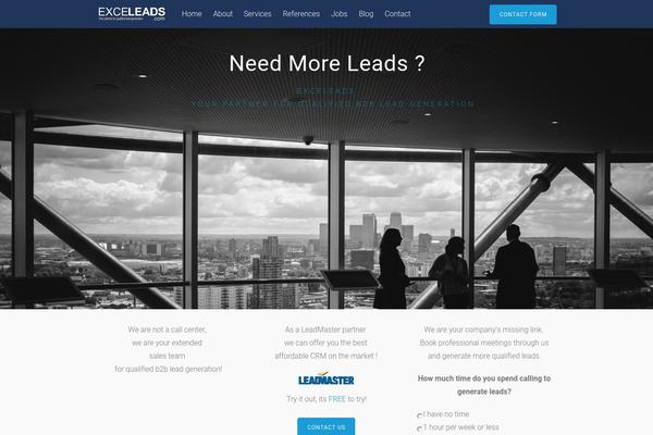 Site using Carousel for Awesome Filterable Portfolio plugin