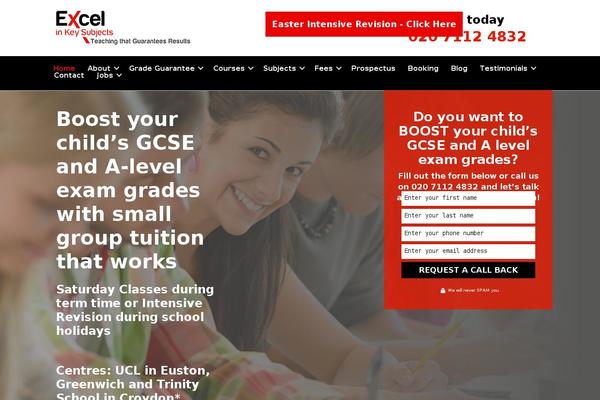 Site using WordPress Landing Pages plugin