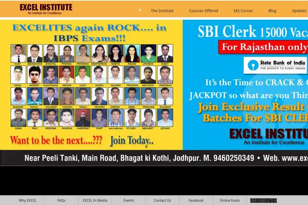 excelinst.org site used Ei