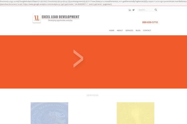 Terra theme site design template sample