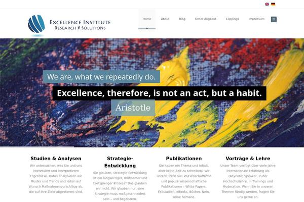 excellence-institute.at site used Ivena