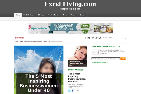 Max Mag theme site design template sample