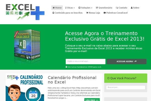 Site using Capturar-contatos plugin