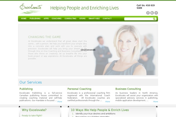 excelovate.com site used Excelovate