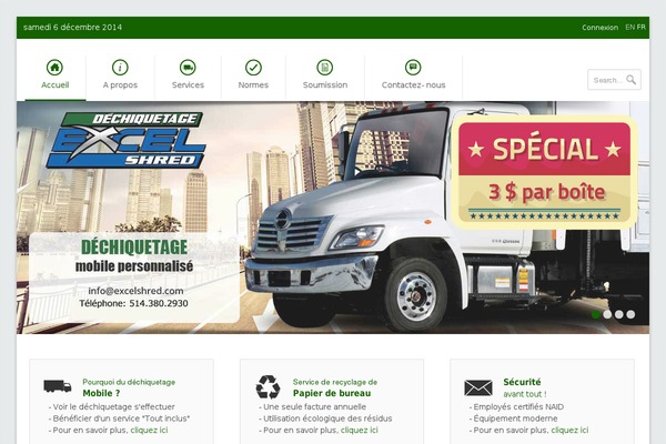 Specular theme site design template sample