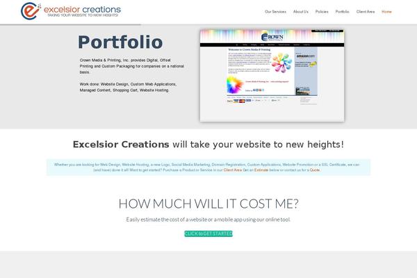 Site using Horizontal Footer Sitemap - Widget plugin