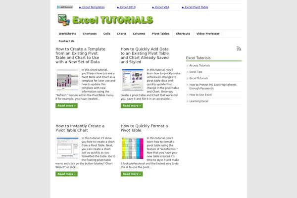 Cleartype theme site design template sample