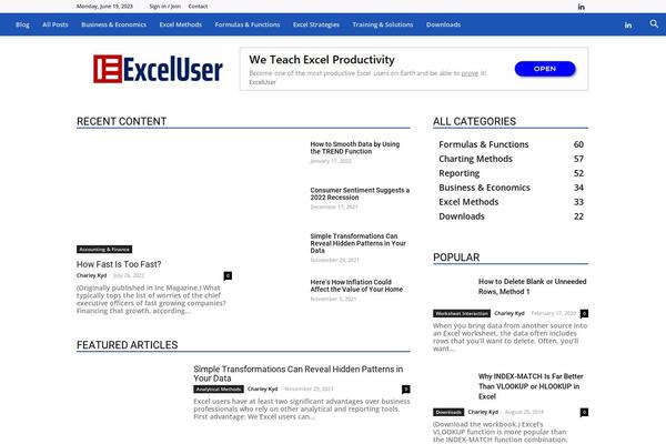 Site using Display posts in grid layout without coding - Content Views plugin