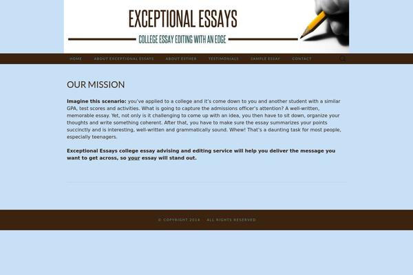 Suits theme site design template sample
