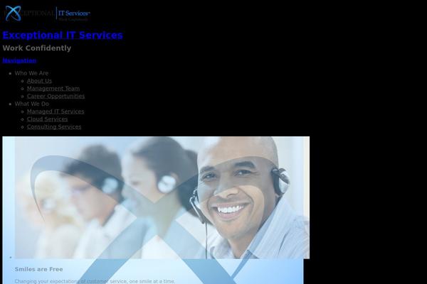Whitelight theme site design template sample